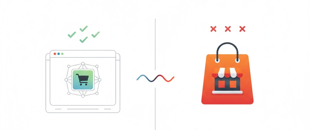 Embed Store Widget vs Building a Separate Ecommerce Site: Pros & Cons